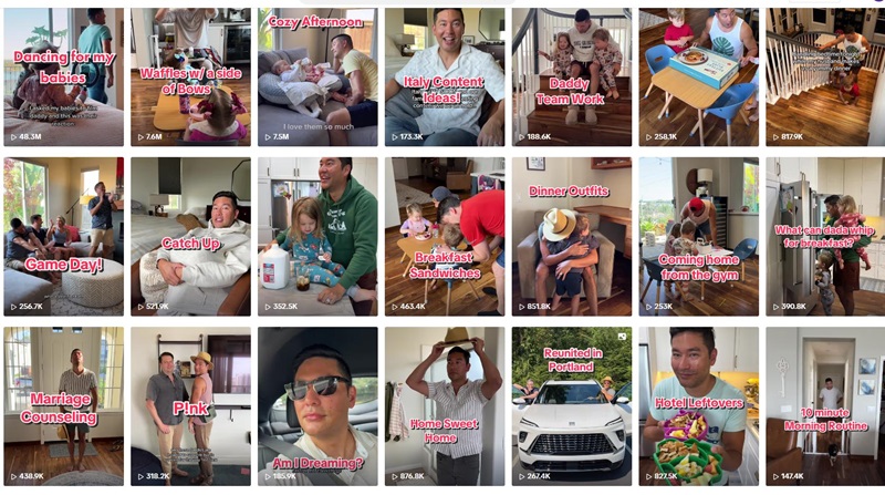 170萬(wàn)粉絲的美國(guó)TikTok家庭博主,母嬰與智能家居推廣頻道內(nèi)容