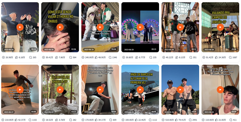 巴西tiktok娛樂博主網(wǎng)紅