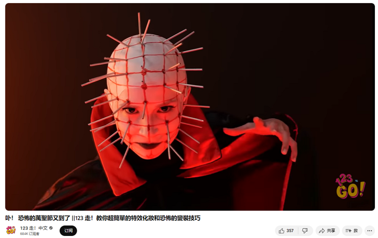 萬圣節(jié)營銷裝扮