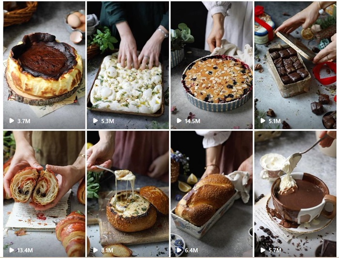 1000萬粉絲美國美食instagram頻道網(wǎng)紅博主頻道內(nèi)容