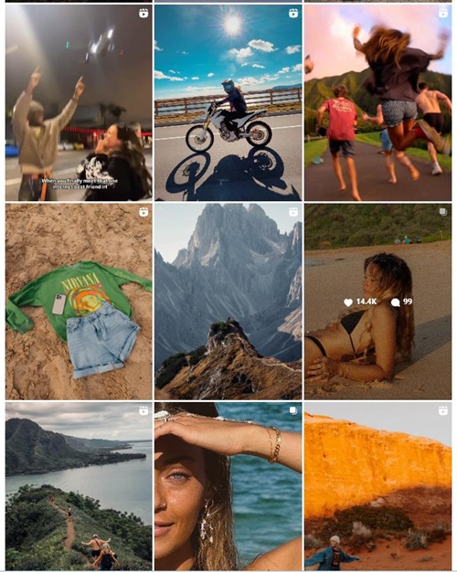 Instagram網(wǎng)紅推薦:美國旅游線下探店尾部博主頻道內(nèi)容