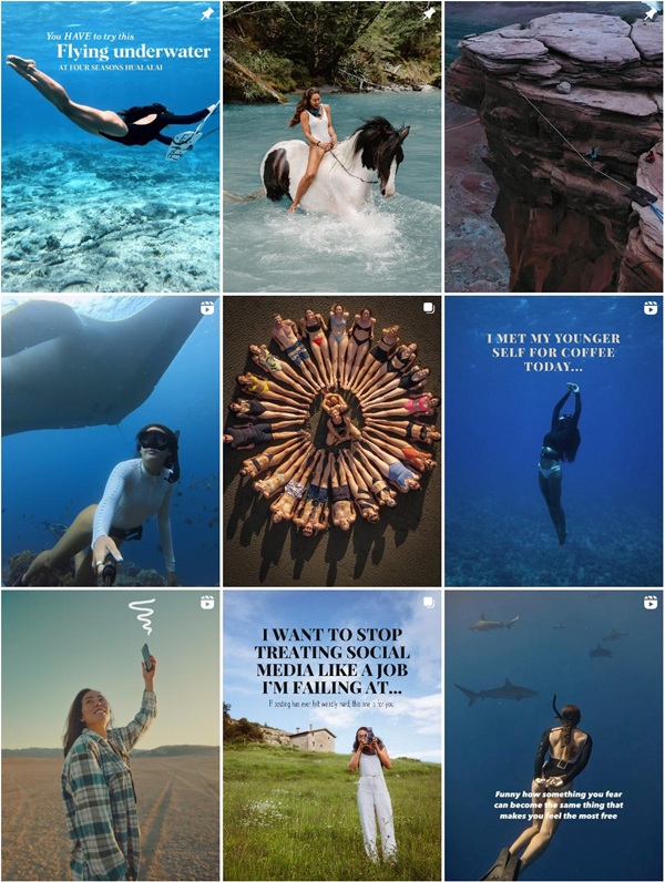 Instagram網(wǎng)紅營銷:美國旅游攝影類百萬粉絲博主頻道內(nèi)容