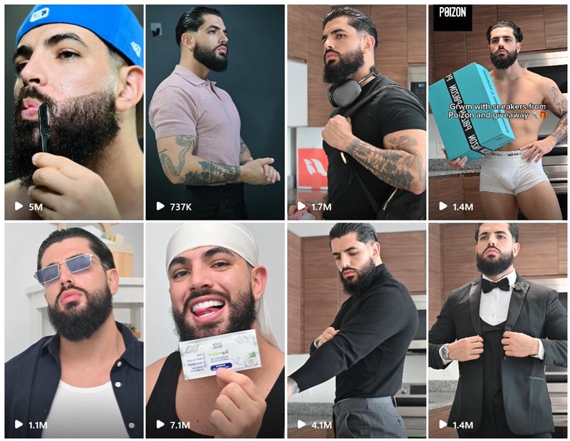 Instagram網(wǎng)紅:美國時(shí)尚穿搭及男士護(hù)膚品推廣博主