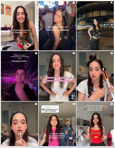 巴西時(shí)尚美妝服飾穿搭美女博主頻道內(nèi)容