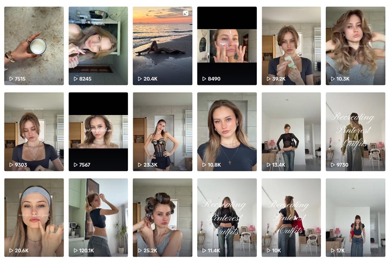 TikTok網(wǎng)紅推薦:英國(guó)美妝面霜頸霜帶貨海外kol達(dá)人頻道內(nèi)容