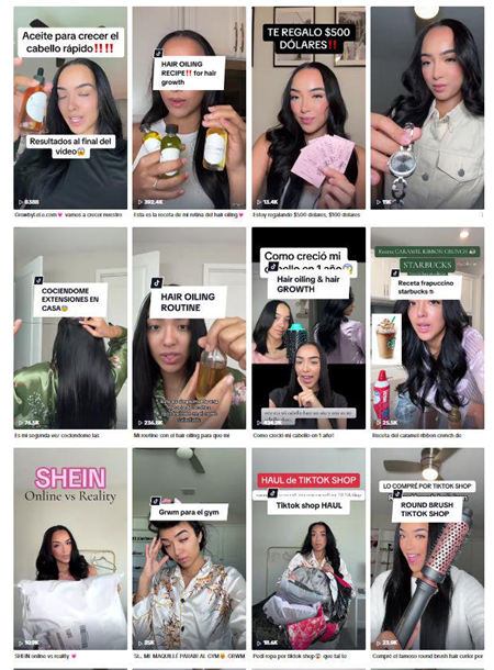 美妝護(hù)膚假發(fā)海外KOL推廣達(dá)人推薦頻道內(nèi)容