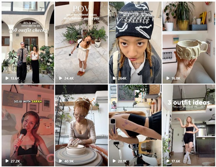 Instagram紅人營銷:美國時尚穿搭生活分享類海外博主頻道內(nèi)容