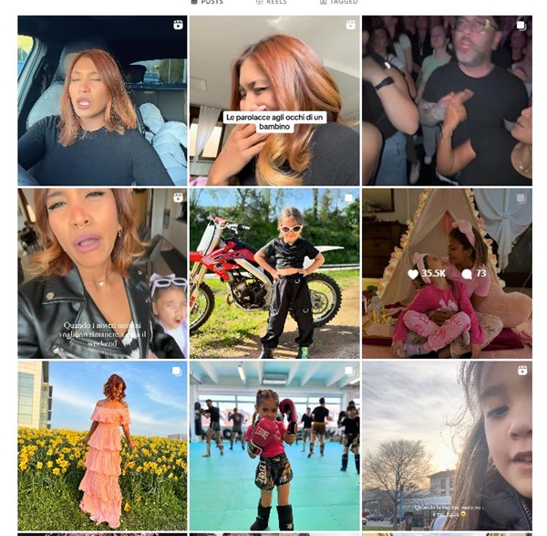 instagram網(wǎng)紅達(dá)人意大利家庭生活物品推廣頻道內(nèi)容