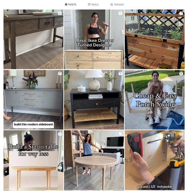 Instagram網(wǎng)紅：國(guó)外生活家電家居推廣博主頻道內(nèi)容