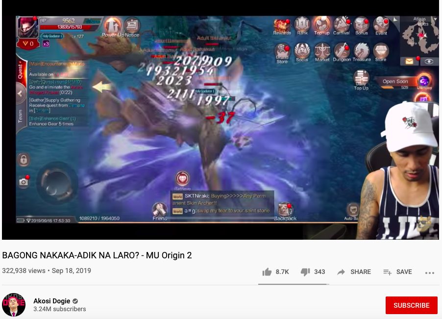 MU Origin 2游戲推廣案例