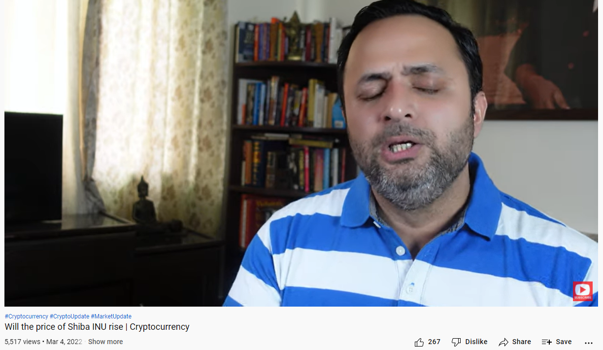 泰國YouTube紅人視頻截圖