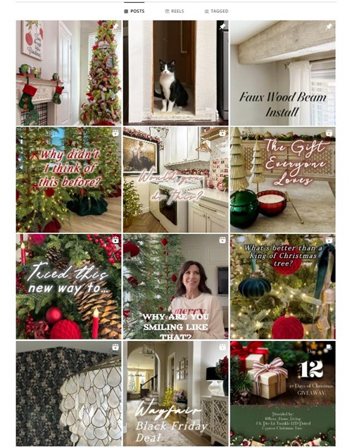 Instagram網(wǎng)紅推廣:美國生活家居DIY工具微型博主紅人頻道內(nèi)容