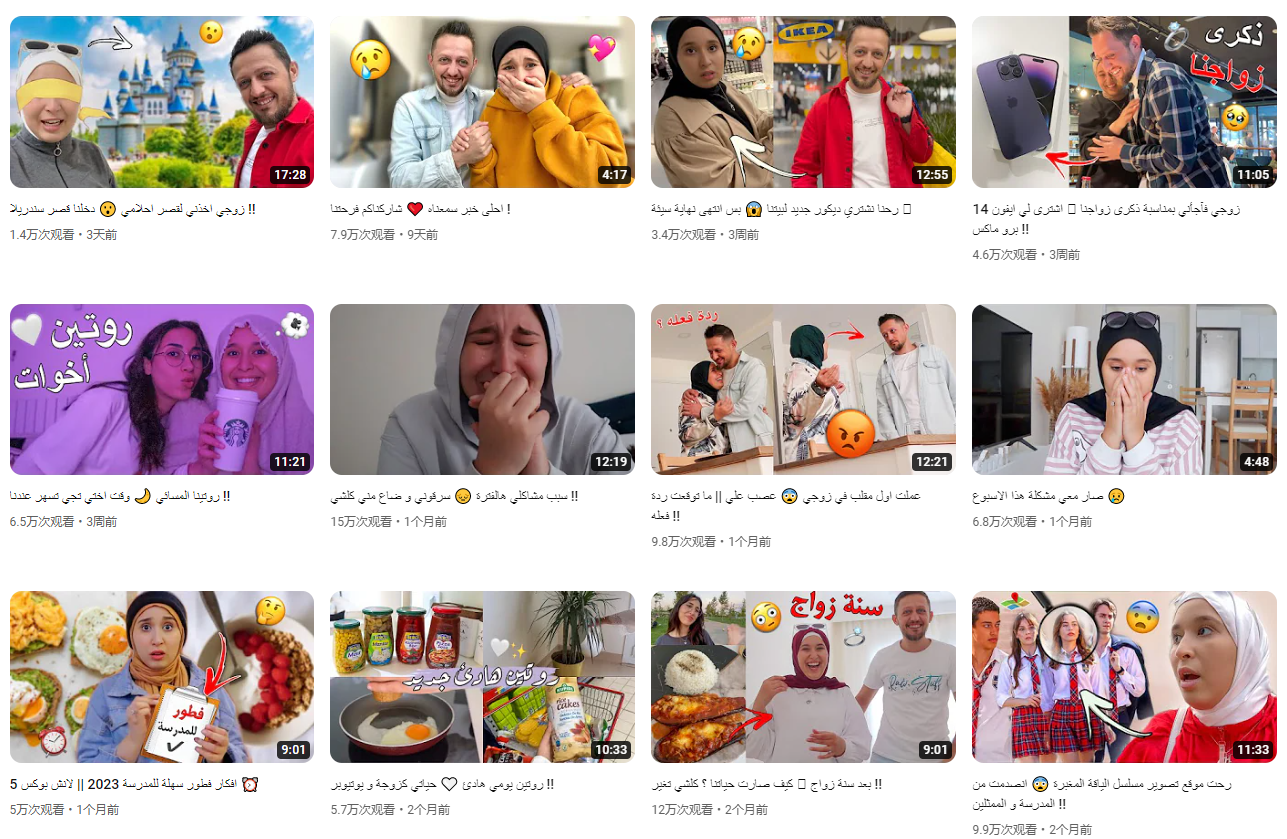 日本YouTube紅人頻道內(nèi)容