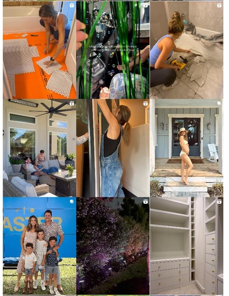 Instagram網(wǎng)紅推薦:美國家居DIY網(wǎng)紅博主頻道內(nèi)容