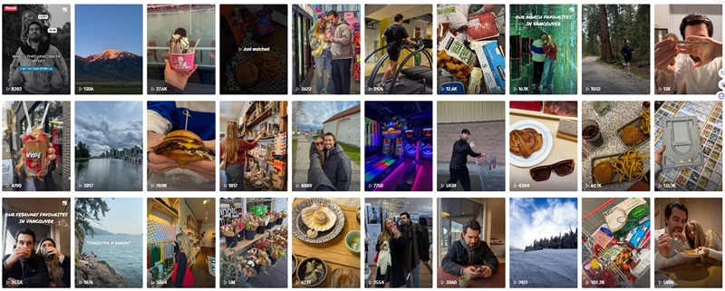 加拿大戶外運動旅游博主頻道內容