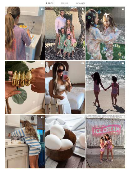 Instagram網(wǎng)紅營(yíng)銷:美國(guó)5萬(wàn)粉絲家庭類小博主頻道內(nèi)容