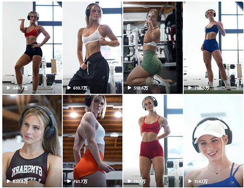 美國健身網(wǎng)紅帶貨資源推薦頻道內(nèi)容