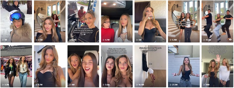 TikTok網(wǎng)紅推薦:美國頭部日常舞蹈類kol博主頻道內(nèi)容