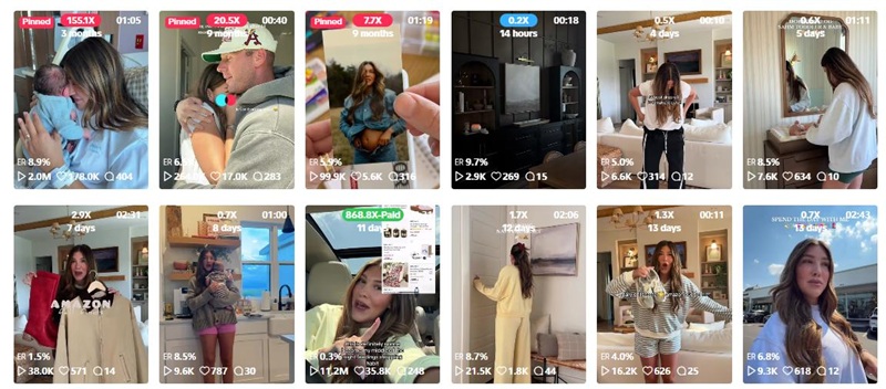 TikTok網(wǎng)紅推薦:美國家庭日常生活分享的小博主頻道內容